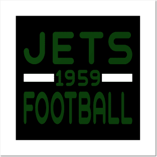 Jets Football 1959 Classic Posters and Art